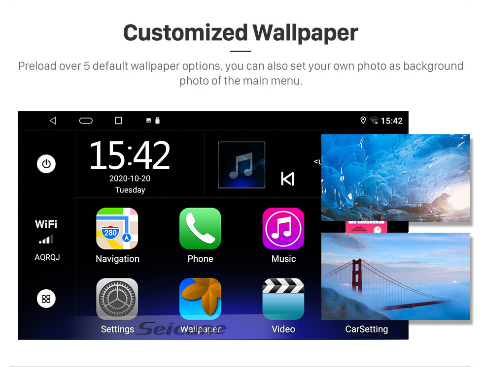Seicane OEM Android 10.0 For GREAT WALL VOLEEX C30 2015 Radio with Bluetooth 9 inch HD Touchscreen GPS Navigation System Carplay support DSP Seicane OEM Android 10.0 For GREAT WALL VOLEEX C30 2015 Radio with Bluetooth 9 inch HD Touchscreen GPS Navigation System Carplay support DSP