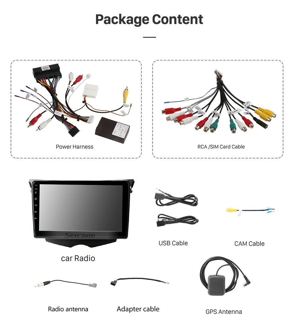 Seicane Android 13.0 HD Touchscreen 9 inch For HYUNDAI VELOSTER 2011-2017 Radio GPS Navigation System with Bluetooth support Carplay Rear camera Seicane Android 13.0 HD Touchscreen 9 inch For HYUNDAI VELOSTER 2011-2017 Radio GPS Navigation System with Bluetooth support Carplay Rear camera