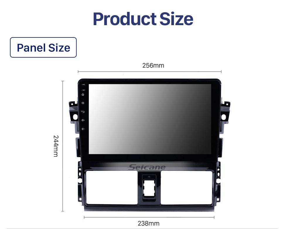 Seicane In Dash For 2013 2014 2015 2016 TOYOTA VIOS Android 10.0 Radio Upgrade with Bluetooth GPS Navigation Car Audio System Touch Screen WiFi DVD Player OBD2 Backup Camera DVR AUX Seicane In Dash For 2013 2014 2015 2016 TOYOTA VIOS Android 10.0 Radio Upgrade with Bluetooth GPS Navigation Car Audio System Touch Screen WiFi DVD Player OBD2 Backup Camera DVR AUX