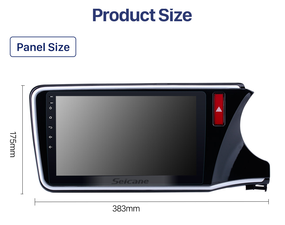 Seicane For 2014 2015 2016 2017 HONDA CITY RHD Radio replacement with Android 10.0 HD Touch Screen Bluetooth GPS Navigation System 3G OBD2 Steering Wheel Control Rearview Camera 1080P Video Seicane For 2014 2015 2016 2017 HONDA CITY RHD Radio replacement with Android 10.0 HD Touch Screen Bluetooth GPS Navigation System 3G OBD2 Steering Wheel Control Rearview Camera 1080P Video
