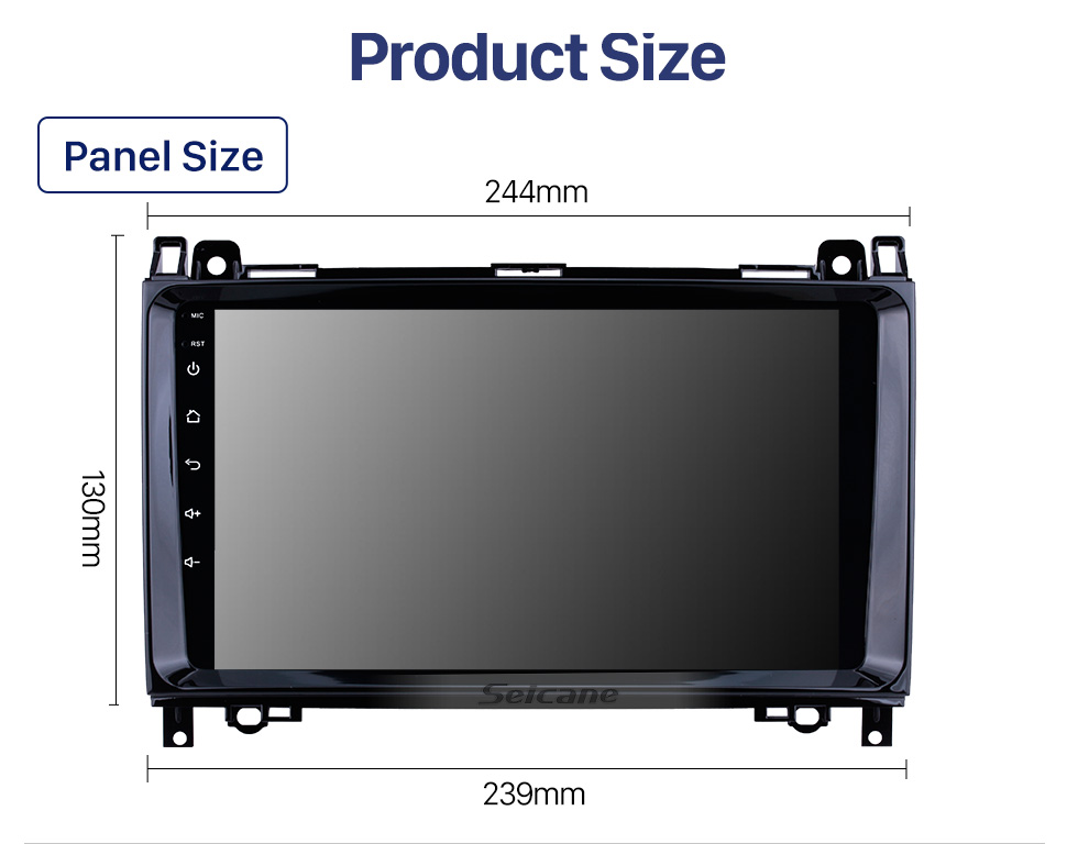 Seicane 9 inch 1024*600 touchscreen Radio for 2006-2012 Mercedes Benz Sprinter 211 CDI 309 CDI 311 CDI 509 CDI Benz A-class W169 A150 A170 Benz B-class W245 B170 B200 Benz Viano Vito W639 Benz W315 W318 Android 10.0 In Das Seicane 9 inch 1024*600 touchscreen Radio for 2006-2012 Mercedes Benz Sprinter 211 CDI 309 CDI 311 CDI 509 CDI Benz A-class W169 A150 A170 Benz B-class W245 B170 B200 Benz Viano Vito W639 Benz W315 W318 Android 10.0 In Das