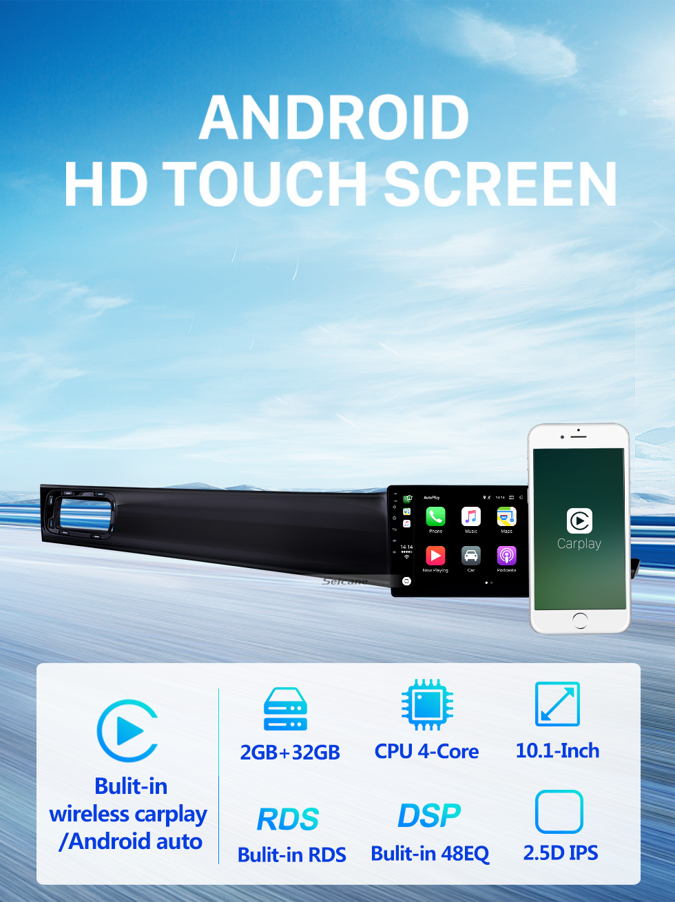 Seicane OEM 9-дюймовый Android 10.0 Radio на 2011-2016 гг. Great Wall Haval H6 Bluetooth HD с сенсорным экраном GPS-навигация Поддержка AUX USB Carplay DVR OBD Камера заднего вида Seicane OEM 9-дюймовый Android 10.0 Radio на 2011-2016 гг. Great Wall Haval H6 Bluetooth HD с сенсорным экраном GPS-навигация Поддержка AUX USB Carplay DVR OBD Камера заднего вида