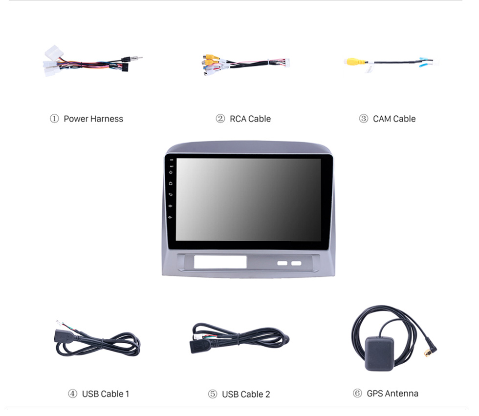 Seicane Rádio OEM 10.1 polegadas Android 10.0 para 2015-2016 TOYOTA ALPHARD Bluetooth HD Touchscreen GPS Navegação AUX USB com suporte Carplay DVR OBD câmera retrovisor Seicane Rádio OEM 10.1 polegadas Android 10.0 para 2015-2016 TOYOTA ALPHARD Bluetooth HD Touchscreen GPS Navegação AUX USB com suporte Carplay DVR OBD câmera retrovisor