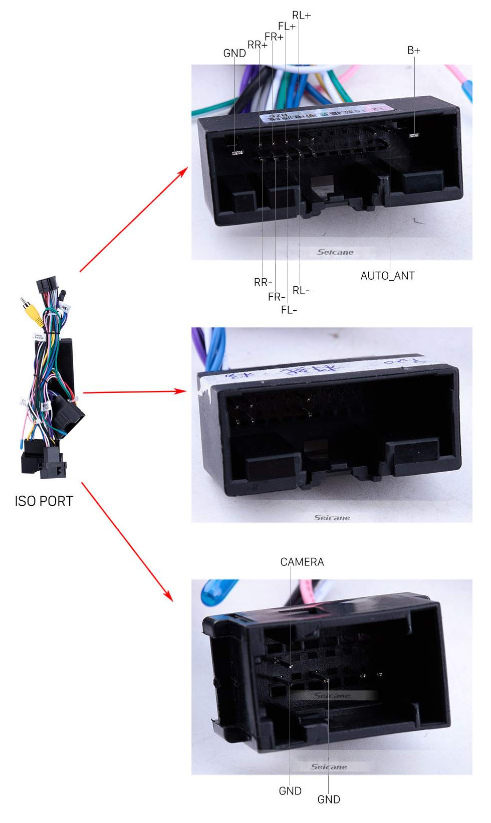 Seicane 10.1 pulgadas Android 10.0 para TOYOTA ALZA 2010-2017 Radio de navegación GPS con Bluetooth HD Pantalla táctil Soporte WIFI TPMS DVR Cámara de vista trasera Carplay DAB +