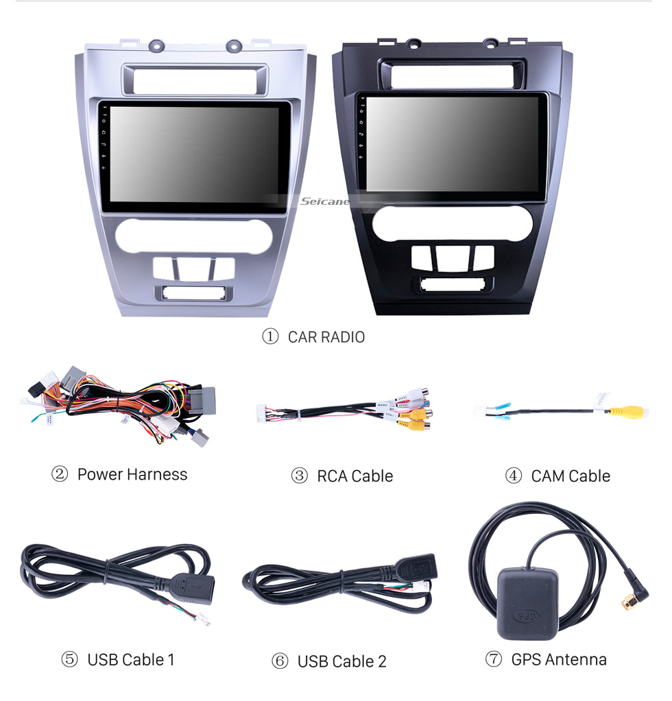 Seicane 10,1-дюймовый Android 10.0 для 2010-2017 TOYOTA ALZA GPS-навигатор Радио с сенсорным экраном Bluetooth HD Поддержка Wi-Fi TPMS DVR Carplay Камера заднего вида DAB +