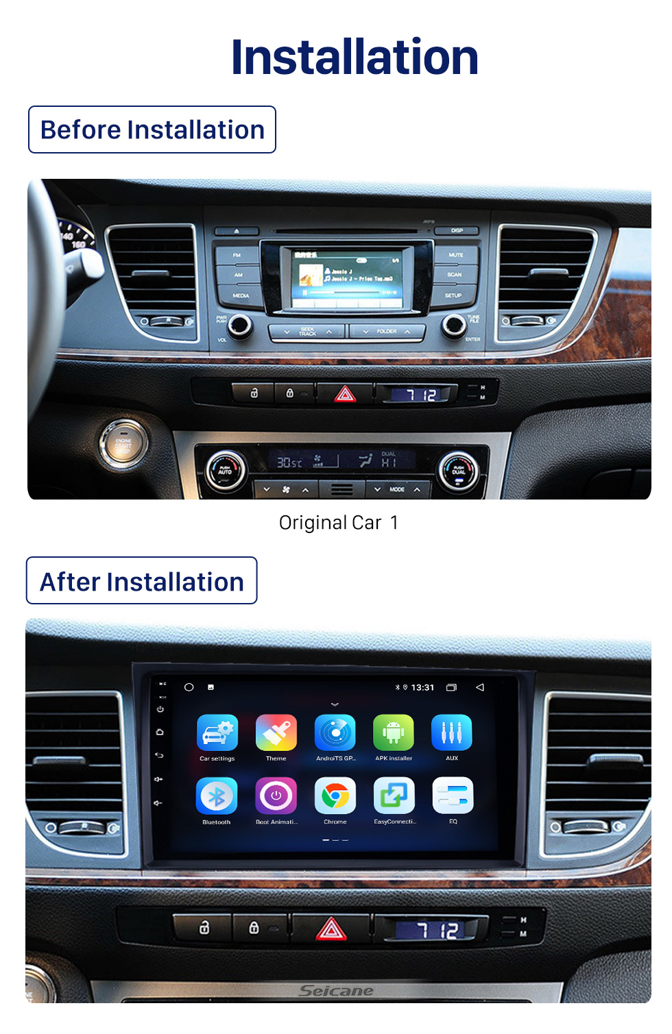 Seicane 10,1 polegadas Android 10.0 para 2010-2017 TOYOTA ALZA GPS Navigation Radio com Bluetooth HD Touchscreen WIFI com suporte TPMS DVR Carplay Câmera retrovisor DAB + Seicane 10,1 polegadas Android 10.0 para 2010-2017 TOYOTA ALZA GPS Navigation Radio com Bluetooth HD Touchscreen WIFI com suporte TPMS DVR Carplay Câmera retrovisor DAB +