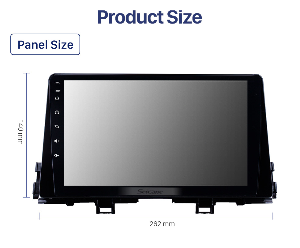 Seicane 8 Zoll Android 10.0 Für 2001-2010 Mercedes Benz E / W211 Stereo-GPS-Navigationssystem mit Bluetooth OBD2 DVR HD-Touchscreen-Rückfahrkamera