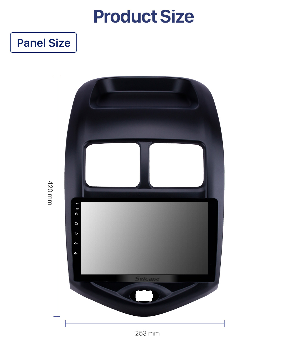 Seicane Radio de navegación GPS con pantalla táctil Android 10.0 OEM de 9 pulgadas para chevy Chevrolet Spark Beat Daewoo Martiz 2015-2018 con soporte Bluetooth Carplay SWC DAB + Seicane Radio de navegación GPS con pantalla táctil Android 10.0 OEM de 9 pulgadas para chevy Chevrolet Spark Beat Daewoo Martiz 2015-2018 con soporte Bluetooth Carplay SWC DAB +