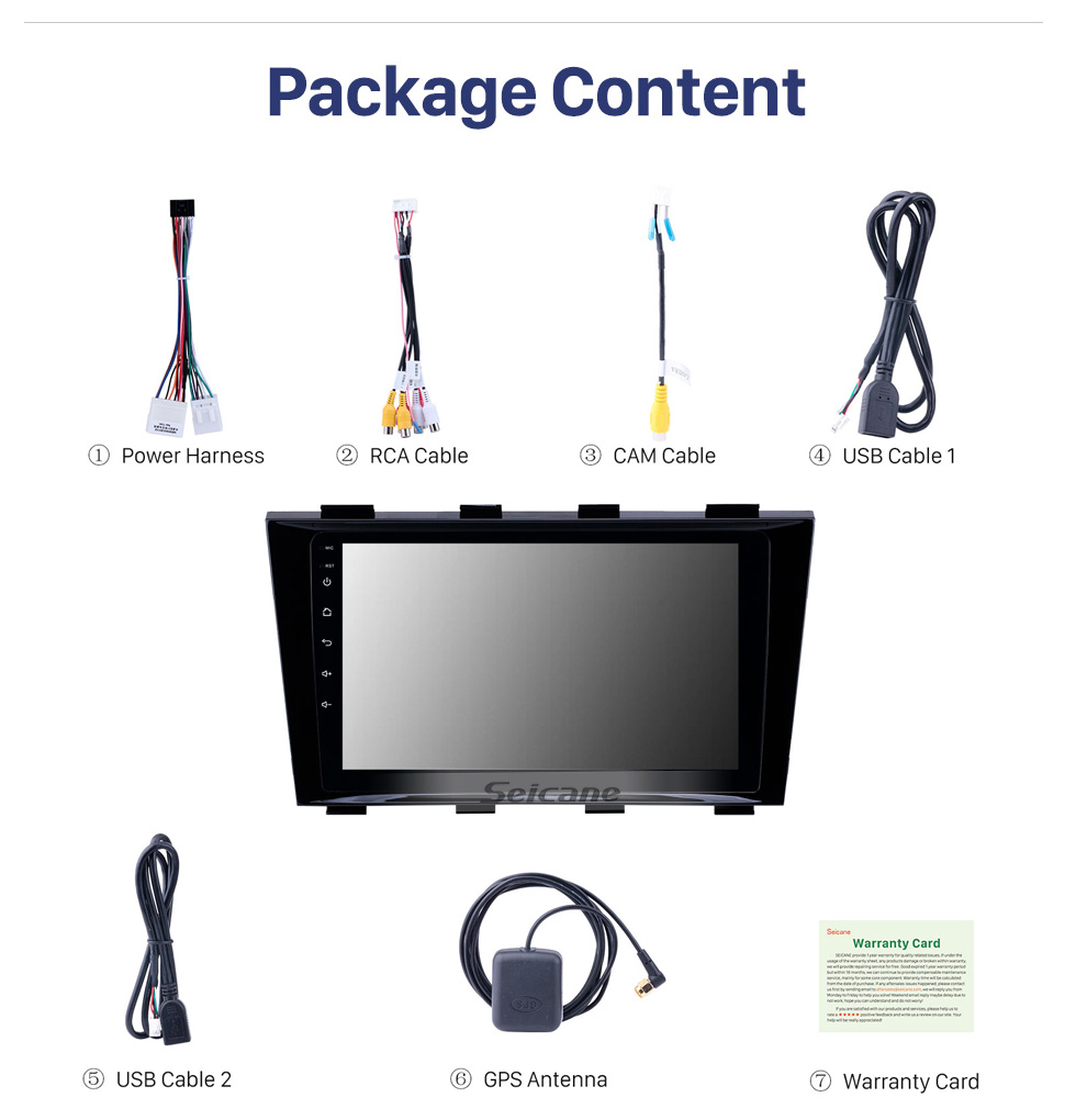 Seicane 2009-2015 Geely Emgrand EC8 Android 10.0 9 inch GPS Navigation Radio Bluetooth HD Touchscreen WIFI USB Carplay support Backup camera Seicane 2009-2015 Geely Emgrand EC8 Android 10.0 9 inch GPS Navigation Radio Bluetooth HD Touchscreen WIFI USB Carplay support Backup camera