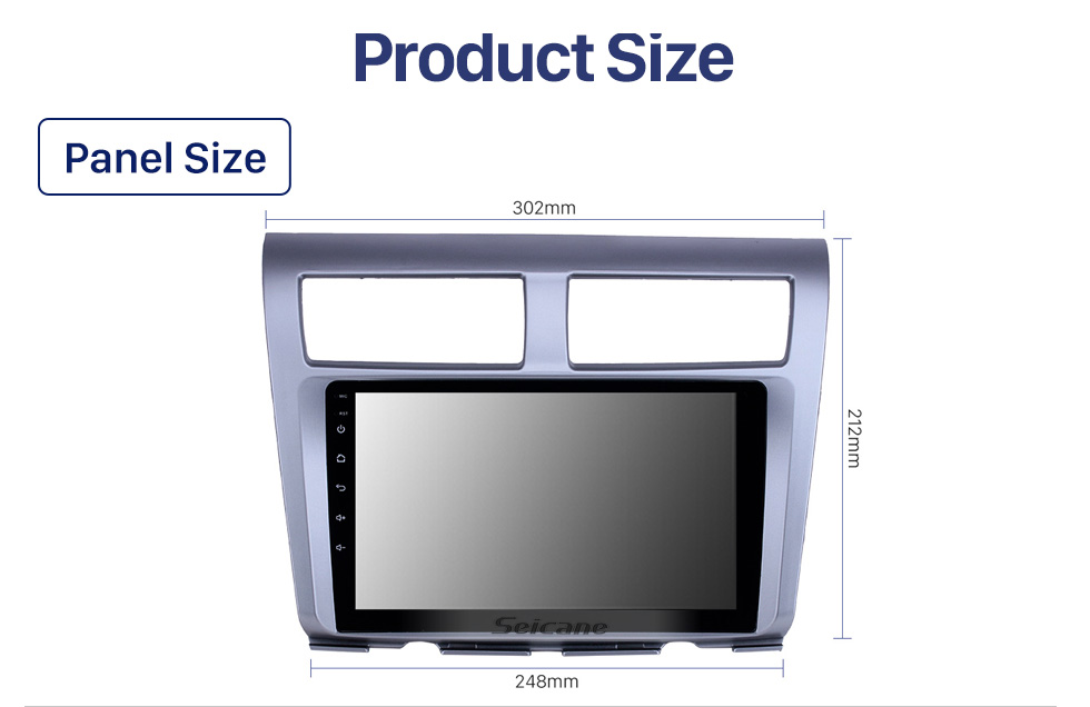 Seicane 9 Inch HD Touchscreen for 2012-2014 PROTON MYVI Autoradio Car DVD Player Upgrade Support Steering Wheel Control Seicane 9 Inch HD Touchscreen for 2012-2014 PROTON MYVI Autoradio Car DVD Player Upgrade Support Steering Wheel Control