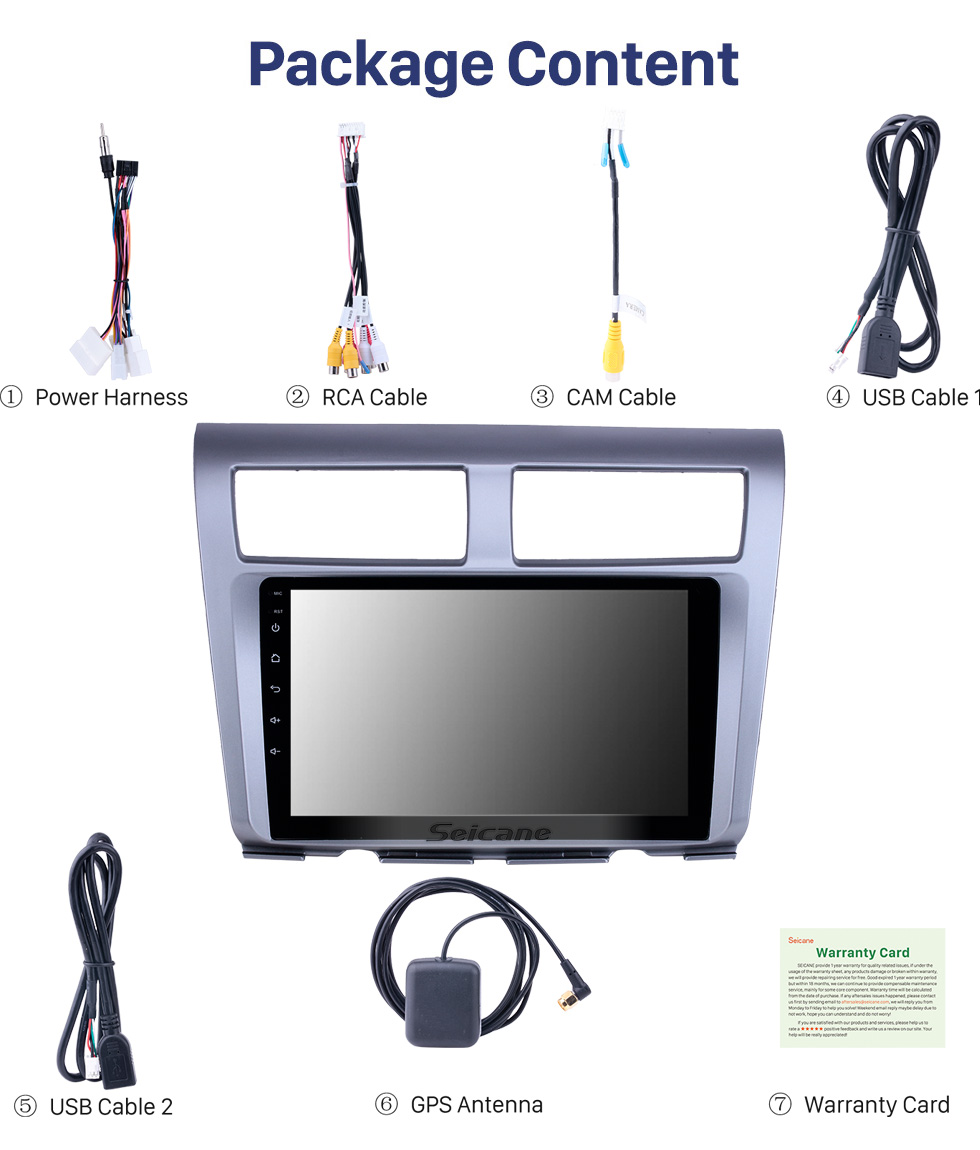 Seicane 9 Inch HD Touchscreen for 2012-2014 PROTON MYVI Autoradio Car DVD Player Upgrade Support Steering Wheel Control Seicane 9 Inch HD Touchscreen for 2012-2014 PROTON MYVI Autoradio Car DVD Player Upgrade Support Steering Wheel Control