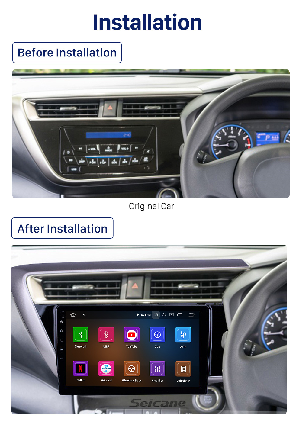 Seicane 10.1 Inch HD Touchscreen for 2018 Proton Lotus MYVI Autostereo Car Audio with GPS Car Radio Repair Support FM AM RDS Radio Seicane 10.1 Inch HD Touchscreen for 2018 Proton Lotus MYVI Autostereo Car Audio with GPS Car Radio Repair Support FM AM RDS Radio
