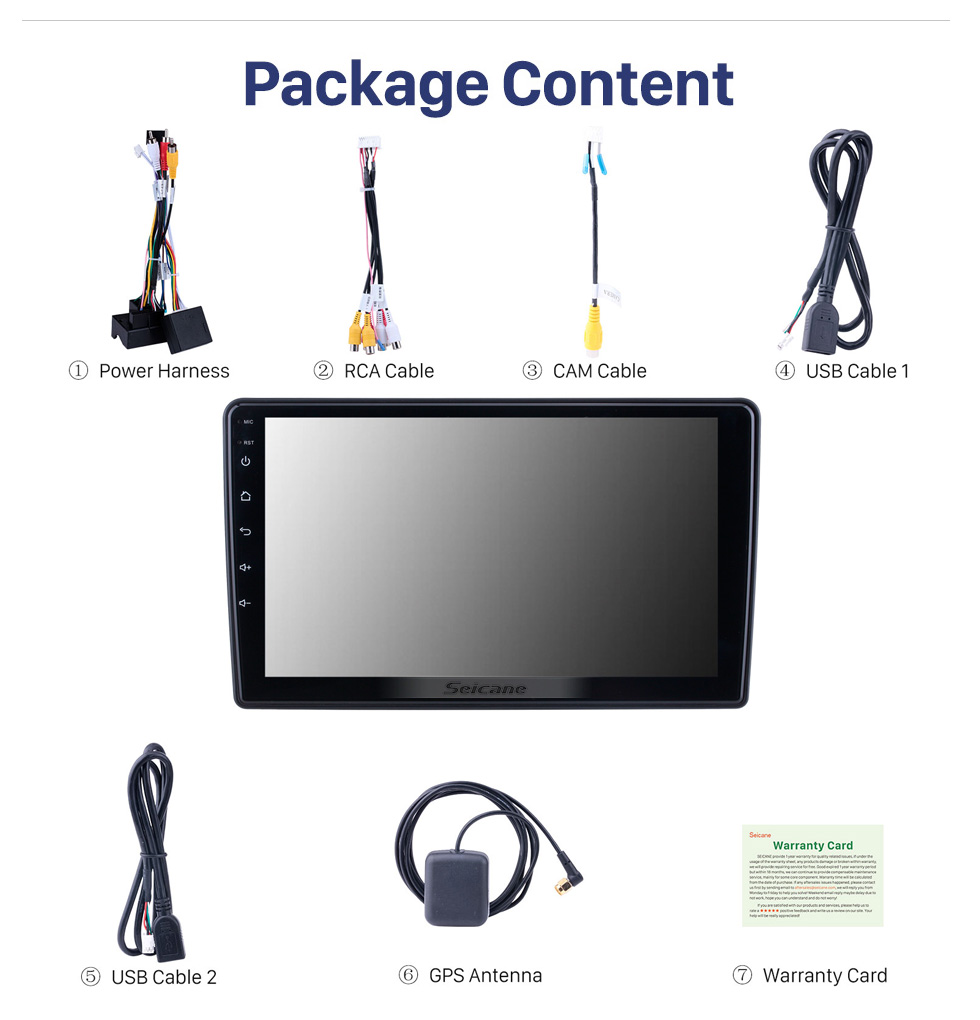 Seicane Tela sensível ao toque HD de 9 polegadas para 2017 MG 3 Autostereo Android Auto com DSP Car Audio System Support OBD2 Seicane Tela sensível ao toque HD de 9 polegadas para 2017 MG 3 Autostereo Android Auto com DSP Car Audio System Support OBD2