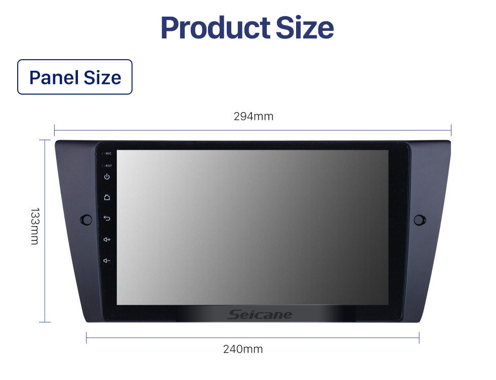 Seicane HD Touchscreen for 2005-2012 BMW 3 Series E90 E91 E92 E93 316i 318i 320i 320si 323i 325i 328i 330i 335i 335is M3 316d 318d 320d 325d 330d 335d Android 10.0 9 inch GPS Navigation System Radio with Bluetooth Carplay support SWC Seicane HD Touchscreen for 2005-2012 BMW 3 Series E90 E91 E92 E93 316i 318i 320i 320si 323i 325i 328i 330i 335i 335is M3 316d 318d 320d 325d 330d 335d Android 10.0 9 inch GPS Navigation System Radio with Bluetooth Carplay support SWC