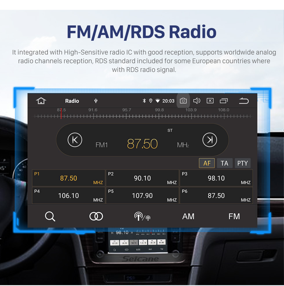 Seicane HD Touchscreen for 2005-2012 BMW 3 Series E90 E91 E92 E93 316i 318i 320i 320si 323i 325i 328i 330i 335i 335is M3 316d 318d 320d 325d 330d 335d Android 10.0 9 inch GPS Navigation System Radio with Bluetooth Carplay support SWC