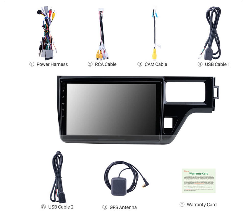 Seicane OEM 10.1 pulgadas Android 10.0 para 2015 Nissan Patrol Radio Sistema de navegación GPS con pantalla táctil HD Soporte Bluetooth Carplay OBD2 DVR TPMS