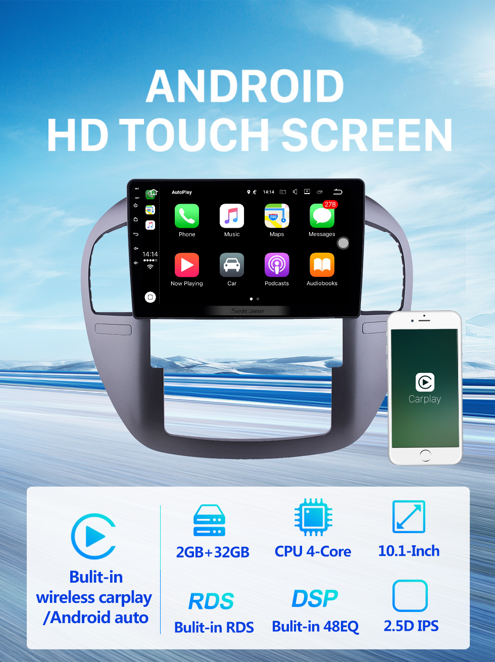 Seicane OEM 9 Zoll Android 10.0 Radio für 2020 TATA ALTROZ RHD Bluetooth HD Touchscreen GPS Navigation AUX USB Unterstützung Carplay DVR OBD Rückfahrkamera Seicane OEM 9 Zoll Android 10.0 Radio für 2020 TATA ALTROZ RHD Bluetooth HD Touchscreen GPS Navigation AUX USB Unterstützung Carplay DVR OBD Rückfahrkamera