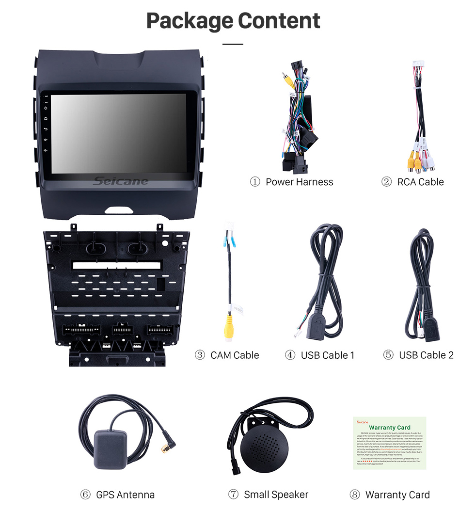 Seicane 9-Zoll-Android 8.1 2013 2014 2016 2016 2016 Ford-Radio-GPS-Navigationssystem mit HD-Unterstützung 3G-WIFI-Unterstützungsunterstützungskamera-TPMS-Lenkradsteuerspiegelverbindung OBD2 DVR Seicane 9-Zoll-Android 8.1 2013 2014 2016 2016 2016 Ford-Radio-GPS-Navigationssystem mit HD-Unterstützung 3G-WIFI-Unterstützungsunterstützungskamera-TPMS-Lenkradsteuerspiegelverbindung OBD2 DVR