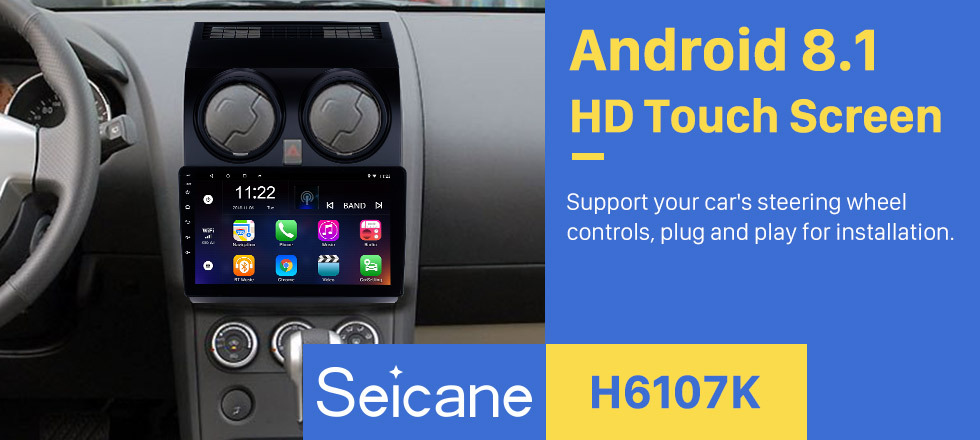 Seicane 2005-2018 NISSAN Qashqai 9 Zoll Android 8.1 Bluetooth-Radio für GPS-Navigation Bluetooth-Musik USB-Unterstützung Carplay DVR 3G WIFI OBD2 DVR Seicane 2005-2018 NISSAN Qashqai 9 Zoll Android 8.1 Bluetooth-Radio für GPS-Navigation Bluetooth-Musik USB-Unterstützung Carplay DVR 3G WIFI OBD2 DVR
