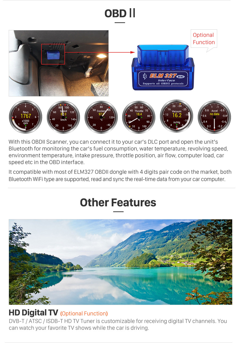 Seicane OEM 7 inch Android 8.1 Radio GPS navigation system for 2005-2009 Ford Mustang with Bluetooth DVD player HD 1024*600 touch screen OBD2 DVR Rearview camera TV 1080P Video USB SD 3G WIFI Steering Wheel Control Seicane OEM 7 inch Android 8.1 Radio GPS navigation system for 2005-2009 Ford Mustang with Bluetooth DVD player HD 1024*600 touch screen OBD2 DVR Rearview camera TV 1080P Video USB SD 3G WIFI Steering Wheel Control