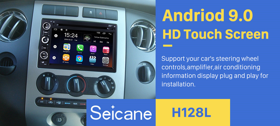 Seicane OEM 7 inch Android 8.1 Radio GPS navigation system for 2005-2009 Ford Mustang with Bluetooth DVD player HD 1024*600 touch screen OBD2 DVR Rearview camera TV 1080P Video USB SD 3G WIFI Steering Wheel Control Seicane OEM 7 inch Android 8.1 Radio GPS navigation system for 2005-2009 Ford Mustang with Bluetooth DVD player HD 1024*600 touch screen OBD2 DVR Rearview camera TV 1080P Video USB SD 3G WIFI Steering Wheel Control