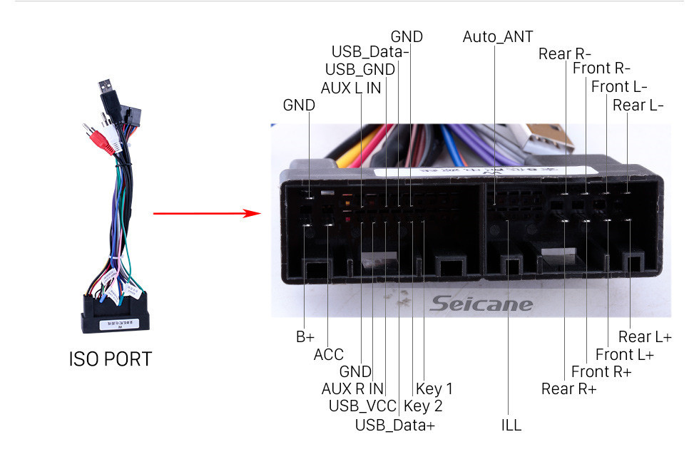 Seicane Android 11.0 de 9 pulgadas para KIA K3 RIO RHD 2012 Radio Sistema de navegación GPS con pantalla táctil HD Bluetooth Carplay compatible con OBD2