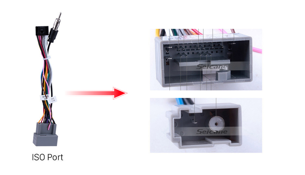 Seicane Pantalla táctil HD de 9 pulgadas para 2006-2013 Honda Stream Autoradio Radio de coche Reproductor de DVD Sistema estéreo de coche Soporte Imagen en imagen