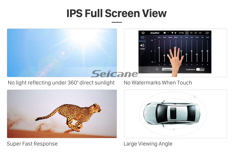 Seicane 9-дюймовый Android 11.0 для 2012-2014 TOYOTA PRIUS C Стереосистема GPS-навигации с Bluetooth OBD2 DVR HD с сенсорным экраном Камера заднего вида