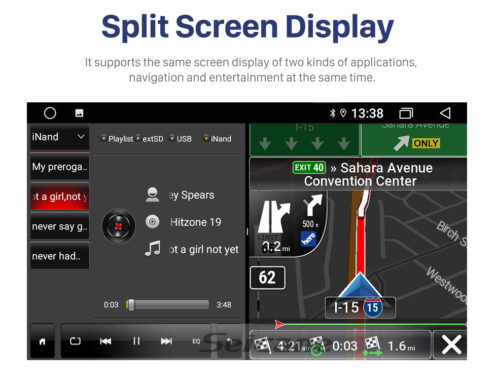 Seicane 10,1 Zoll Android 10.0 Für 2016-2018 VW Volkswagen Bora Stereo-GPS-Navigationssystem mit Bluetooth OBD2 DVR HD-Touchscreen-Rückfahrkamera