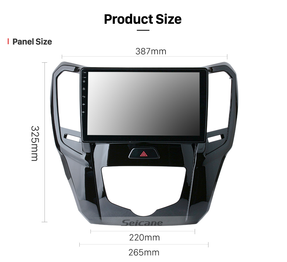 Seicane Android 10.0 pour 2014-2021 Haval H1 Great Wall M4 RHD Radio Système de navigation GPS Écran tactile HD de 10,1 pouces avec prise en charge Bluetooth Caméra arrière Carplay DVR Seicane Android 10.0 pour 2014-2021 Haval H1 Great Wall M4 RHD Radio Système de navigation GPS Écran tactile HD de 10,1 pouces avec prise en charge Bluetooth Caméra arrière Carplay DVR