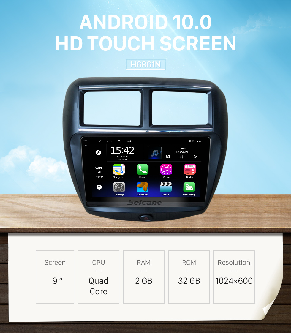 Seicane Android 10.0 HD Touchscreen de 9 polegadas para 2012-2015 FAW V5 Sistema de navegação GPS por rádio com suporte para Bluetooth Câmera traseira Carplay Seicane Android 10.0 HD Touchscreen de 9 polegadas para 2012-2015 FAW V5 Sistema de navegação GPS por rádio com suporte para Bluetooth Câmera traseira Carplay