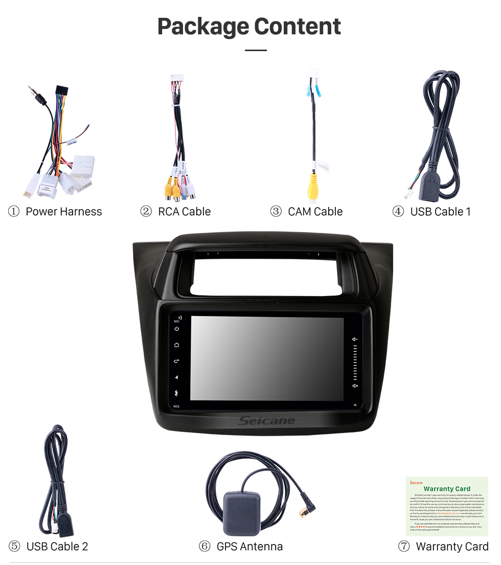 Seicane For MITSUBISHI PAJERO SPORT Triton 2014 Radio Android 10.0 HD Touchscreen 7 inch GPS Navigation System with WIFI Bluetooth support Carplay DVR Seicane For MITSUBISHI PAJERO SPORT Triton 2014 Radio Android 10.0 HD Touchscreen 7 inch GPS Navigation System with WIFI Bluetooth support Carplay DVR