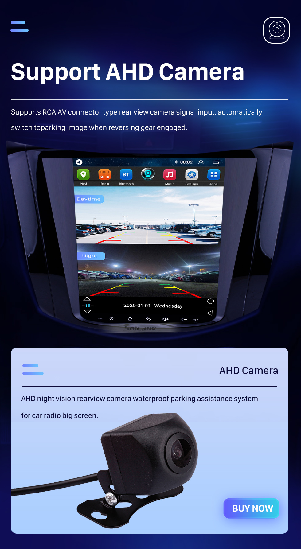 Seicane OEM HD Touchscreen 9.7 inch Android 10.0 Radio for 2018 Nissan NAVARA Terra Auto A/C with GPS Navi System Mirror link Bluetooth music WIFI support 3G OBD2 DVR SWC Seicane OEM HD Touchscreen 9.7 inch Android 10.0 Radio for 2018 Nissan NAVARA Terra Auto A/C with GPS Navi System Mirror link Bluetooth music WIFI support 3G OBD2 DVR SWC
