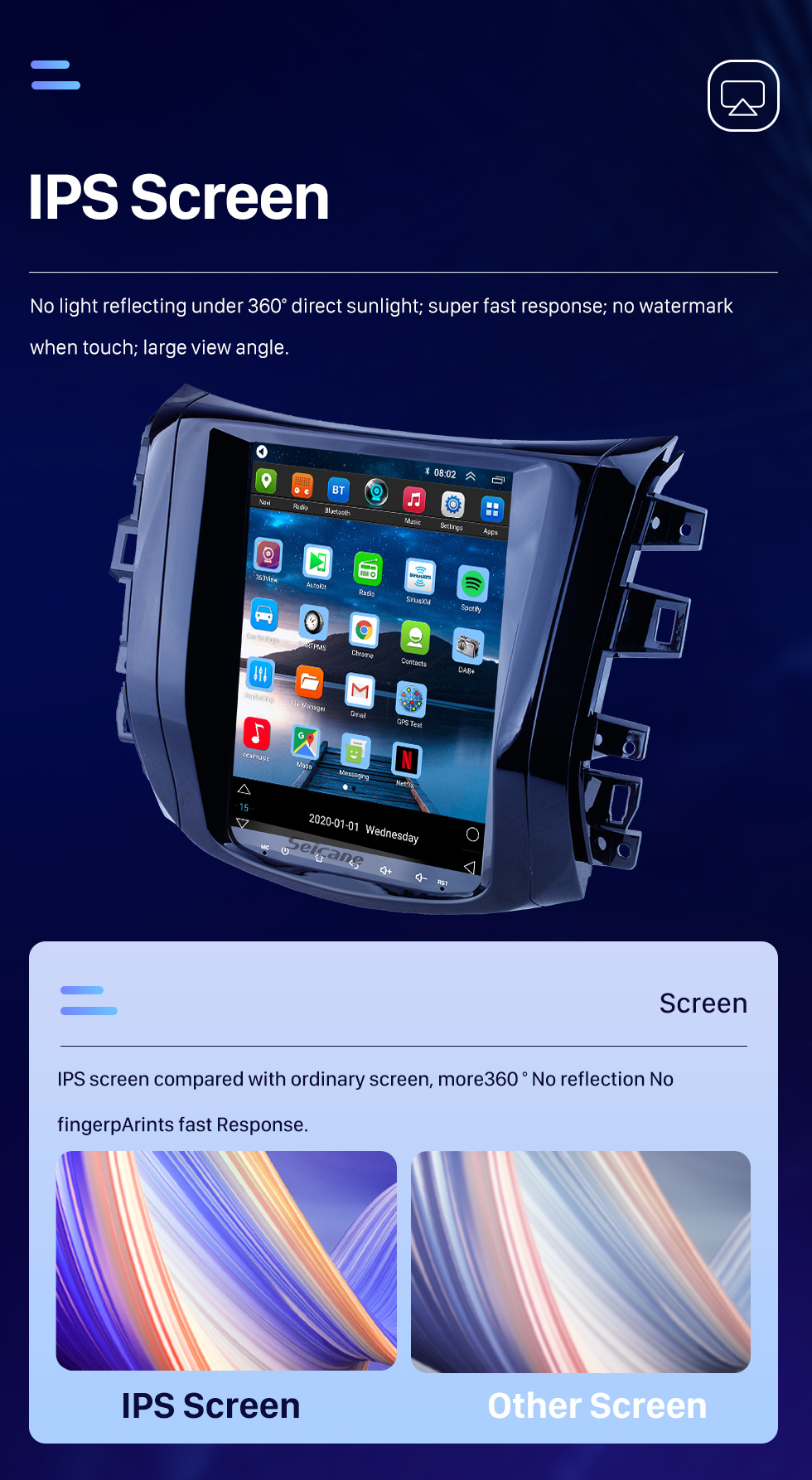 Seicane OEM HD Touchscreen 9.7 inch Android 10.0 Radio for 2018 Nissan NAVARA Terra Auto A/C with GPS Navi System Mirror link Bluetooth music WIFI support 3G OBD2 DVR SWC Seicane OEM HD Touchscreen 9.7 inch Android 10.0 Radio for 2018 Nissan NAVARA Terra Auto A/C with GPS Navi System Mirror link Bluetooth music WIFI support 3G OBD2 DVR SWC