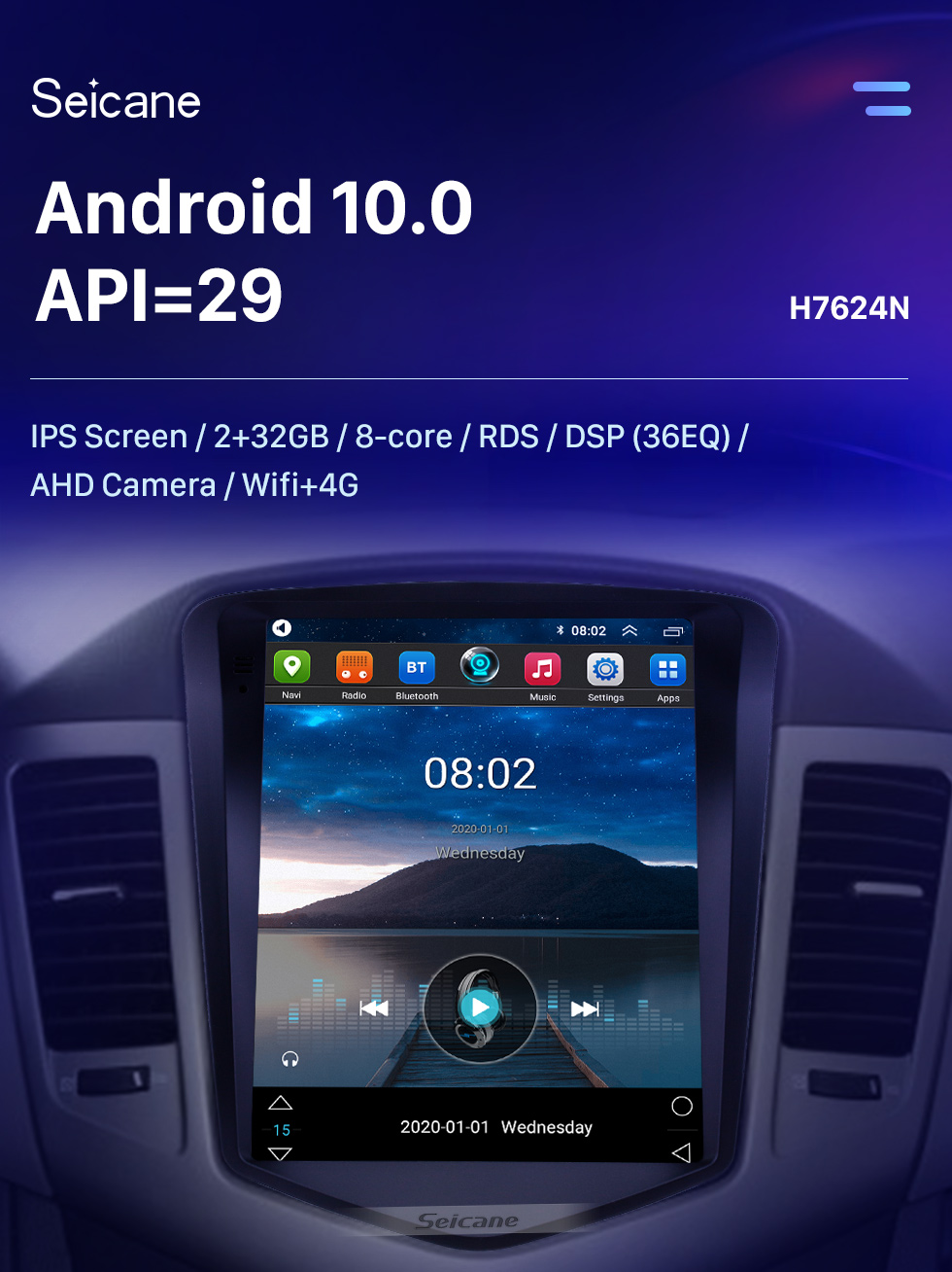 Seicane OEM 9.7 inch Android 10.0 for chevy Chevrolet Classic Cruze 2008-2013 GPS Navigation Radio with Touchscreen Bluetooth WIFI support TPMS Carplay Seicane OEM 9.7 inch Android 10.0 for chevy Chevrolet Classic Cruze 2008-2013 GPS Navigation Radio with Touchscreen Bluetooth WIFI support TPMS Carplay