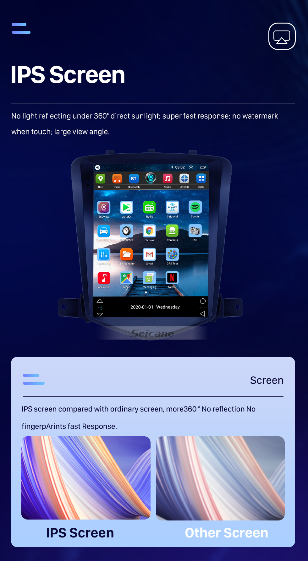 Seicane OEM 9.7 inch Android 10.0 for chevy Chevrolet Classic Cruze 2008-2013 GPS Navigation Radio with Touchscreen Bluetooth WIFI support TPMS Carplay Seicane OEM 9.7 inch Android 10.0 for chevy Chevrolet Classic Cruze 2008-2013 GPS Navigation Radio with Touchscreen Bluetooth WIFI support TPMS Carplay