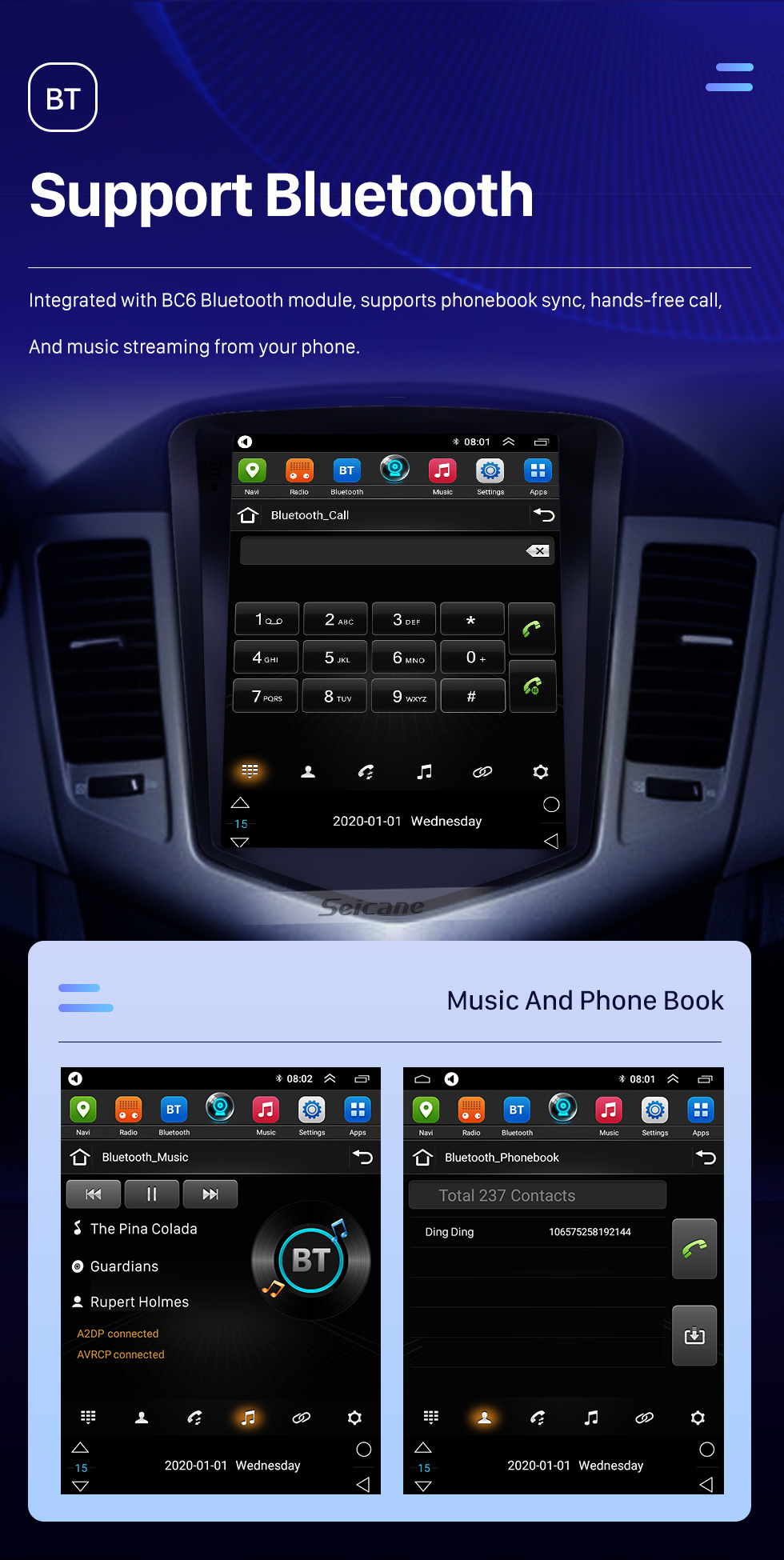 Seicane OEM 9.7 inch Android 10.0 for chevy Chevrolet Classic Cruze 2008-2013 GPS Navigation Radio with Touchscreen Bluetooth WIFI support TPMS Carplay Seicane OEM 9.7 inch Android 10.0 for chevy Chevrolet Classic Cruze 2008-2013 GPS Navigation Radio with Touchscreen Bluetooth WIFI support TPMS Carplay