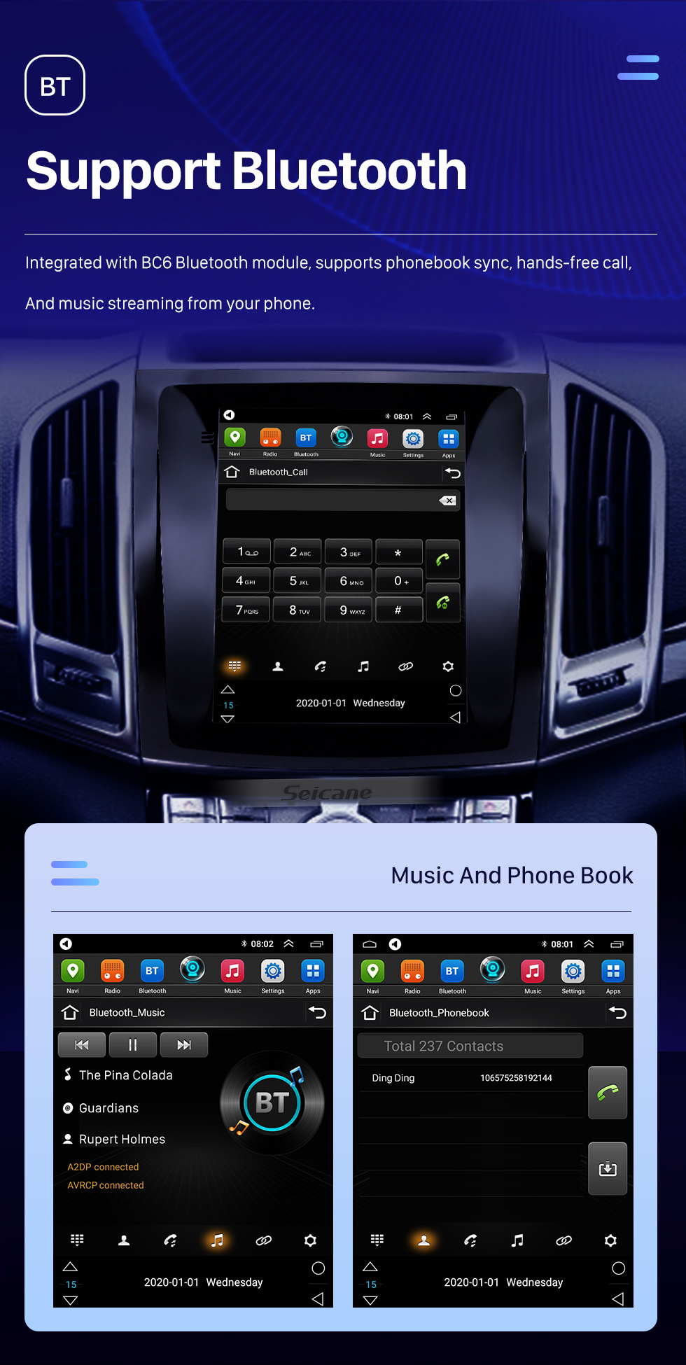 Seicane OEM 9.7 inch Android 10.0 2015-2017 Great Wall Haval H9 GPS Navigation Radio with Touchscreen Bluetooth WIFI support TPMS Carplay DAB+ Seicane OEM 9.7 inch Android 10.0 2015-2017 Great Wall Haval H9 GPS Navigation Radio with Touchscreen Bluetooth WIFI support TPMS Carplay DAB+