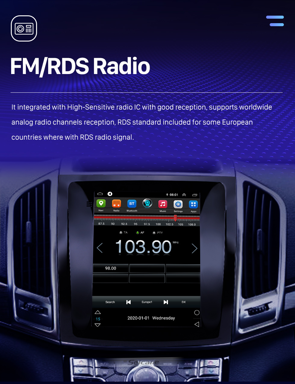 Seicane OEM 9.7 inch Android 10.0 2015-2017 Great Wall Haval H9 GPS Navigation Radio with Touchscreen Bluetooth WIFI support TPMS Carplay DAB+ Seicane OEM 9.7 inch Android 10.0 2015-2017 Great Wall Haval H9 GPS Navigation Radio with Touchscreen Bluetooth WIFI support TPMS Carplay DAB+