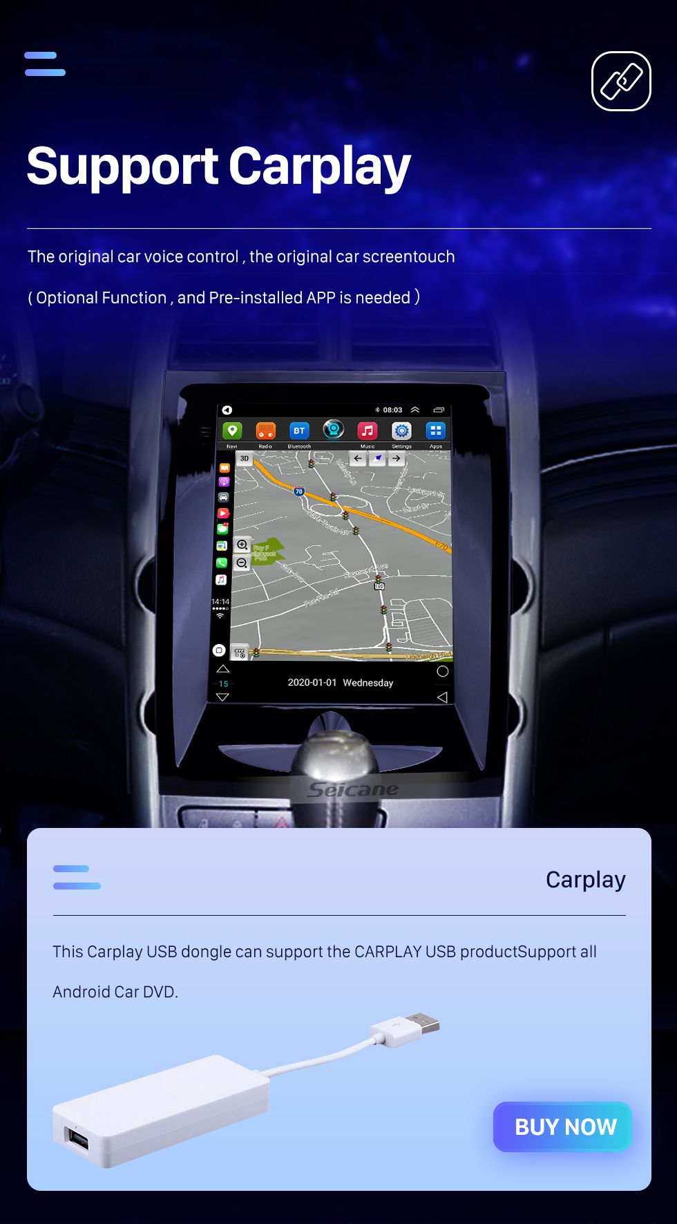 Seicane 2012-2015 Chevy Chevrolet Malibu 9.7 inch Android 10.0 GPS Navigation Radio with HD Touchscreen Bluetooth support Carplay Rear camera Seicane 2012-2015 Chevy Chevrolet Malibu 9.7 inch Android 10.0 GPS Navigation Radio with HD Touchscreen Bluetooth support Carplay Rear camera
