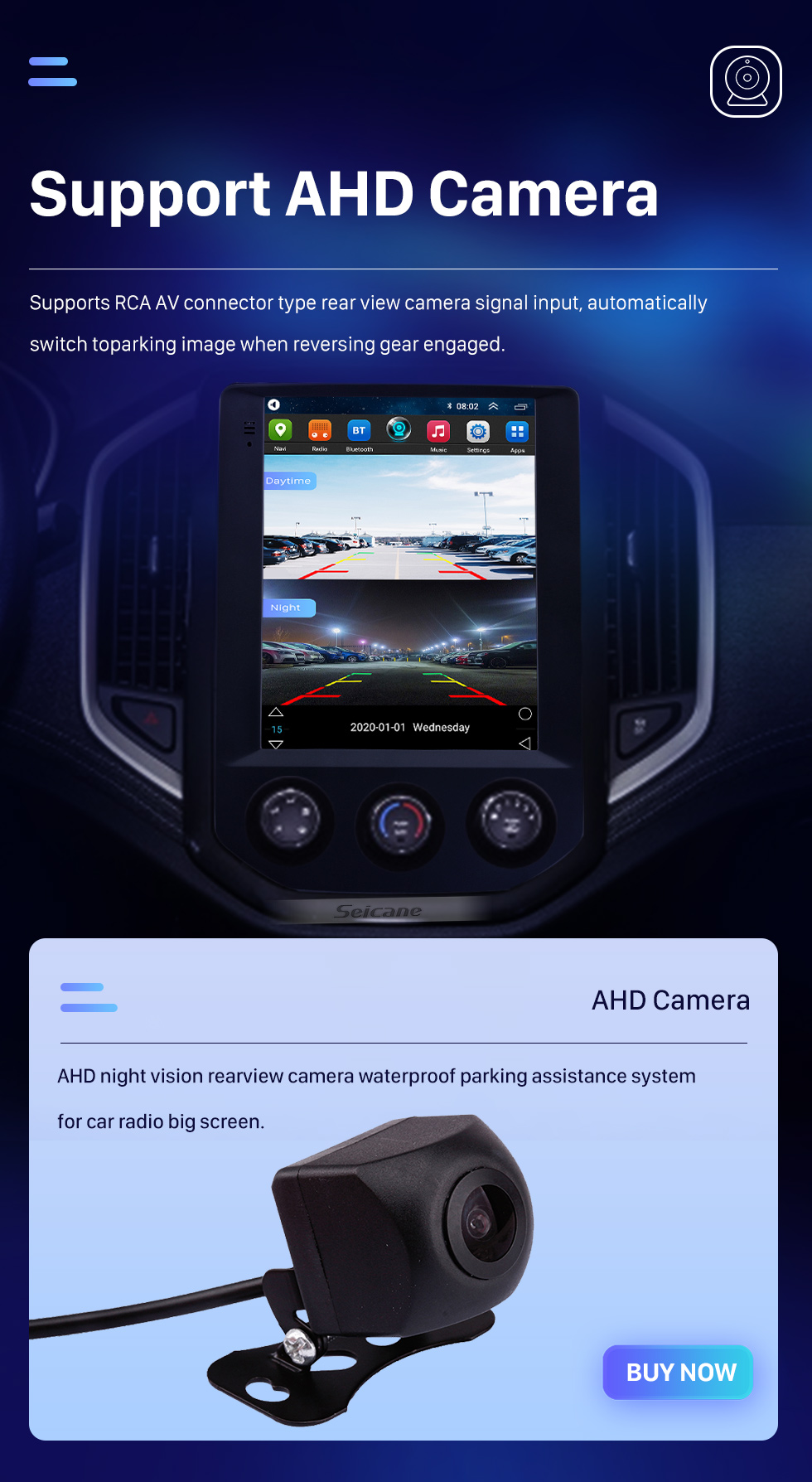 Seicane 2020 SGMW BaoJun 530 9.7 pouces Android 9.1 Radio de navigation GPS avec écran tactile HD Bluetooth WIFI Prise en charge AUX Caméra de recul Carplay Seicane 2020 SGMW BaoJun 530 9.7 pouces Android 9.1 Radio de navigation GPS avec écran tactile HD Bluetooth WIFI Prise en charge AUX Caméra de recul Carplay