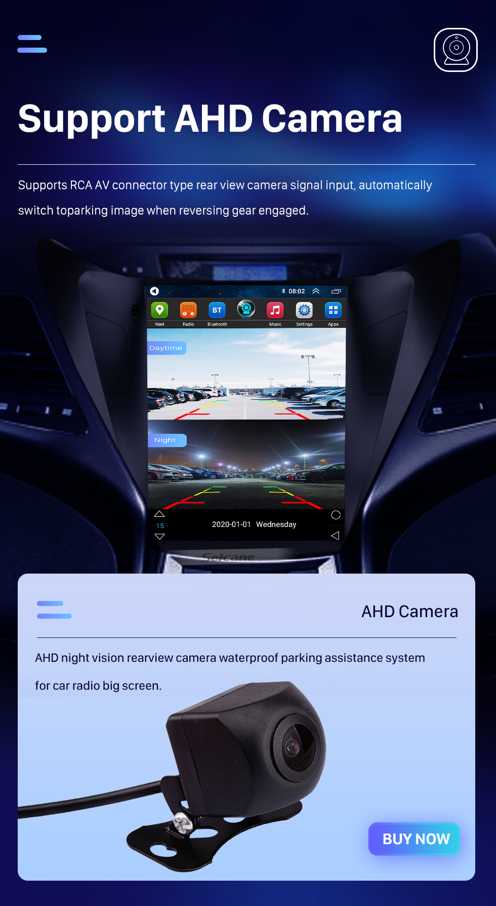 Seicane 2012 2013 2014 Hyundai Avante Elantra 9.7 inch Android 10.0 HD Touchscreen Stereo Bluetooth GPS Navigation Radio with Wifi AUX USB Steering Wheel Control support DVR Rearview Camera OBD Seicane 2012 2013 2014 Hyundai Avante Elantra 9.7 inch Android 10.0 HD Touchscreen Stereo Bluetooth GPS Navigation Radio with Wifi AUX USB Steering Wheel Control support DVR Rearview Camera OBD