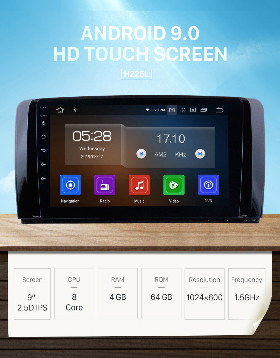 Seicane 9 Inch OEM Android 9.0 Radio Capacitive Touch Screen For 2006-2013 Mercedes Benz R Class W251 R280 R300 R320 R350 R63 Support 3G WiFi Bluetooth GPS Navigation system TPMS DVR OBD II AUX Headrest Monitor Control Video Rear camera USB SD Seicane 9 Inch OEM Android 9.0 Radio Capacitive Touch Screen For 2006-2013 Mercedes Benz R Class W251 R280 R300 R320 R350 R63 Support 3G WiFi Bluetooth GPS Navigation system TPMS DVR OBD II AUX Headrest Monitor Control Video Rear camera USB SD