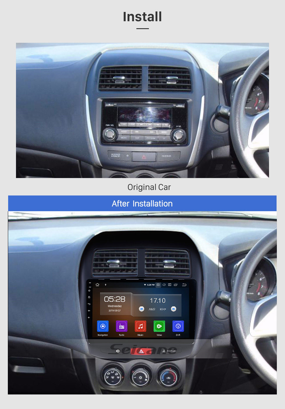 Seicane Android 9,0 GPS Radio 10,1 Zoll HD Touchscreen Head Unit Für 2010-2015 Mitsubishi ASX Peugeot 4008 GPS Navigationssystem Bluetooth Telefon WIFI Unterstützung Spiegel Link DVR Lenkradsteuerung Seicane Android 9,0 GPS Radio 10,1 Zoll HD Touchscreen Head Unit Für 2010-2015 Mitsubishi ASX Peugeot 4008 GPS Navigationssystem Bluetooth Telefon WIFI Unterstützung Spiegel Link DVR Lenkradsteuerung