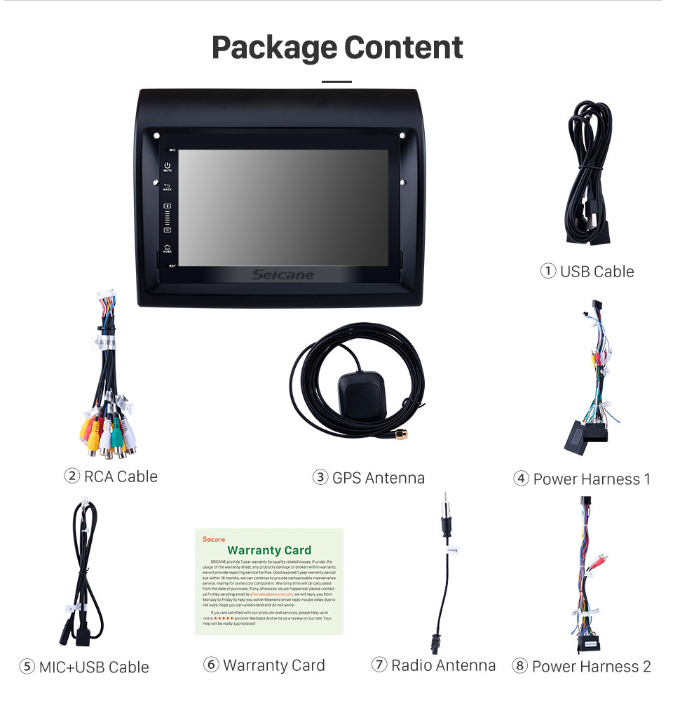 Seicane 2007-2016 Fiat Ducato Aftermarket 7 Zoll Android 9.0 Radio DVD Multimedia Player GPS Navigationssystem Upgrate Headunit mit Bluetooth Musik 3G Wifi Spiegel Link Lenkradsteuerung Rückfahrkamera DVR OBD2 DAB + Seicane 2007-2016 Fiat Ducato Aftermarket 7 Zoll Android 9.0 Radio DVD Multimedia Player GPS Navigationssystem Upgrate Headunit mit Bluetooth Musik 3G Wifi Spiegel Link Lenkradsteuerung Rückfahrkamera DVR OBD2 DAB +