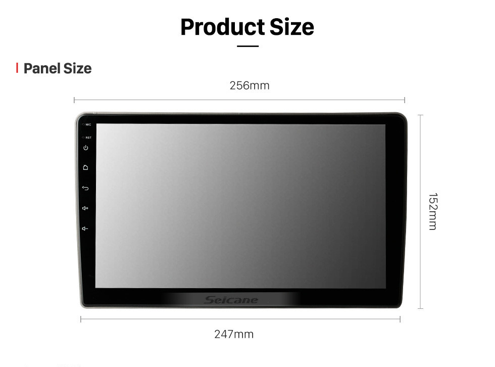 Seicane Pour NISSAN X-TRAIL 2007 Radio Android 13.0 HD Écran tactile Système de navigation GPS de 10,1 pouces avec prise en charge WIFI Bluetooth Carplay DVR