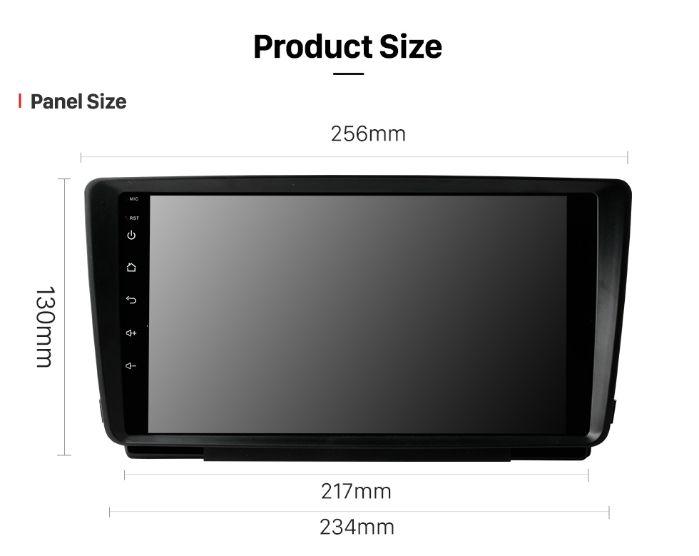Seicane Android 10.0 HD Touchscreen 9 inch For SKODA OCTAVIA 2014 Radio GPS Navigation System with Bluetooth support Carplay Rear camera