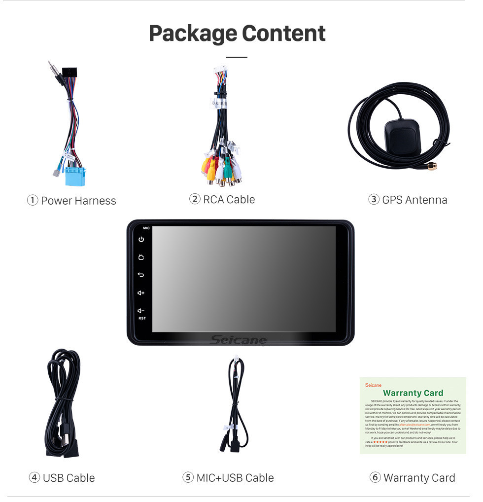 Seicane Android 9.0 2007-2012 Suzuki Jimny 7 pulgadas HD Pantalla táctil HD Radio estéreo del coche Unidad principal Navegación GPS Bluetooth WIFI Soporte de música Control del volante USB OBD2 Cámara de visión trasera Seicane Android 9.0 2007-2012 Suzuki Jimny 7 pulgadas HD Pantalla táctil HD Radio estéreo del coche Unidad principal Navegación GPS Bluetooth WIFI Soporte de música Control del volante USB OBD2 Cámara de visión trasera