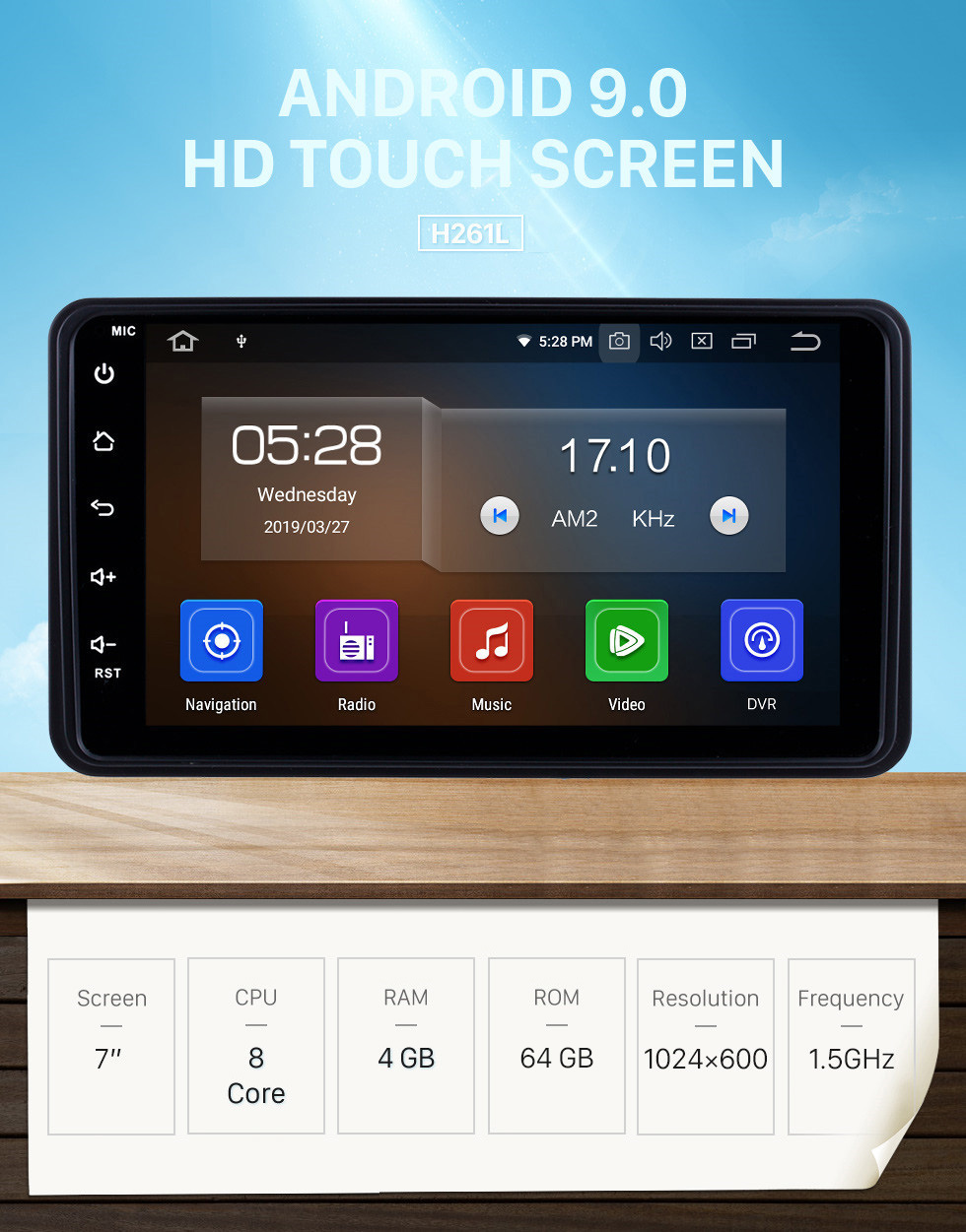Seicane Android 9.0 2007-2012 Suzuki Jimny 7 pulgadas HD Pantalla táctil HD Radio estéreo del coche Unidad principal Navegación GPS Bluetooth WIFI Soporte de música Control del volante USB OBD2 Cámara de visión trasera Seicane Android 9.0 2007-2012 Suzuki Jimny 7 pulgadas HD Pantalla táctil HD Radio estéreo del coche Unidad principal Navegación GPS Bluetooth WIFI Soporte de música Control del volante USB OBD2 Cámara de visión trasera