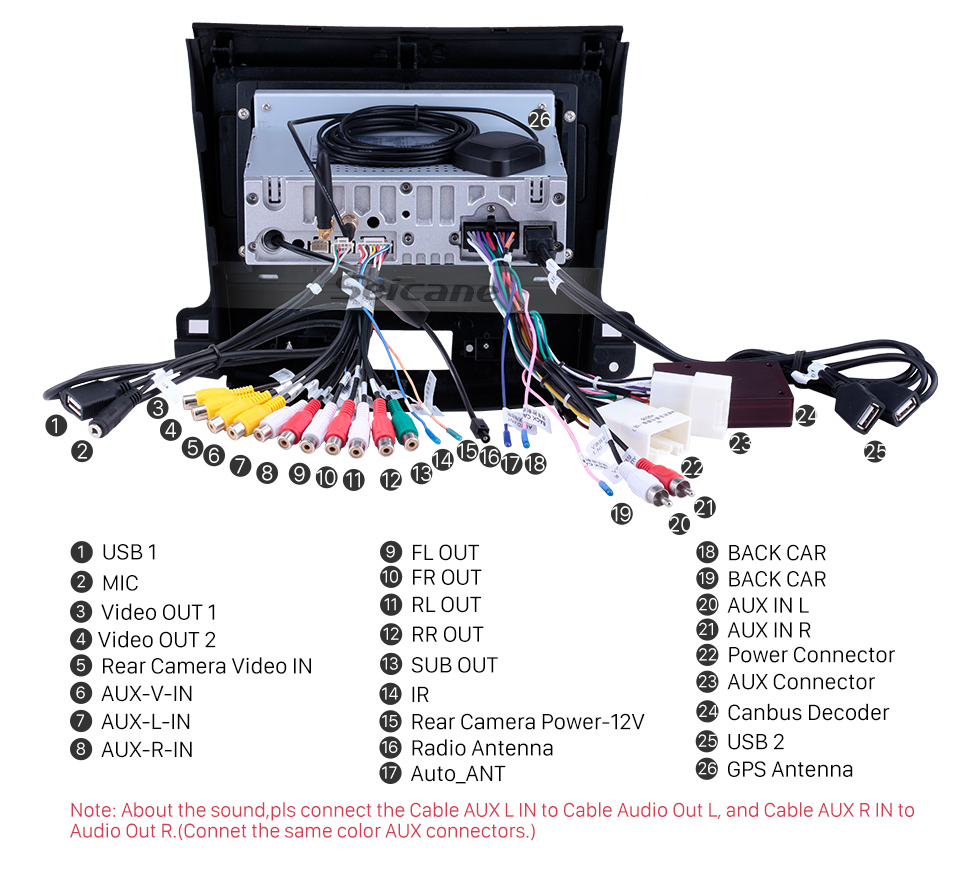Seicane OEM 9 pulgadas Android 9.0 Radio Sistema de navegación GPS para 2006-2014 Mitsubishi OUTLANDER Bluetooth HD 1024 * 600 pantalla táctil OBD2 DVR TV 1080P Video 4G WIFI Control del volante Cámara de respaldo USB Enlace espejo Seicane OEM 9 pulgadas Android 9.0 Radio Sistema de navegación GPS para 2006-2014 Mitsubishi OUTLANDER Bluetooth HD 1024 * 600 pantalla táctil OBD2 DVR TV 1080P Video 4G WIFI Control del volante Cámara de respaldo USB Enlace espejo